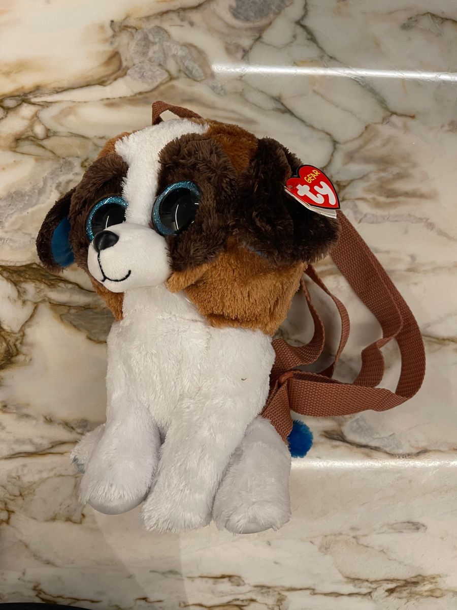 Mochila Ty Gear Collection Pelúcia Cachorro | Item Infantil Ty Gear ...