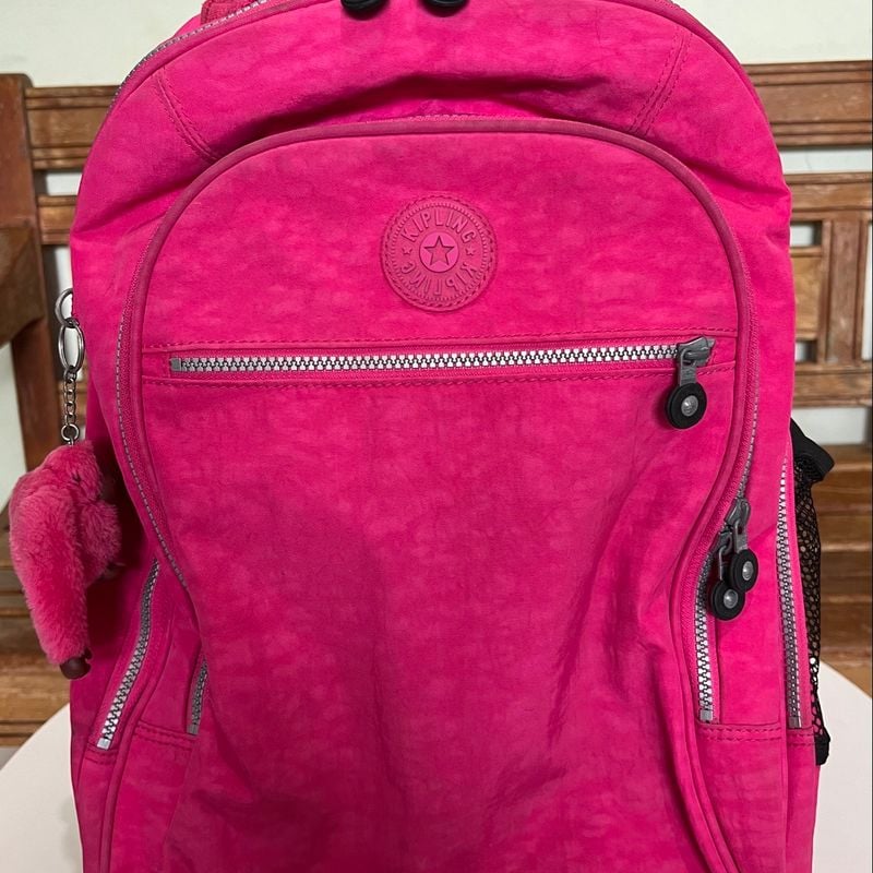 Mochila Uttara Kipling Pink Original Mochila Feminina Kipling Usado 94032345 enjoei