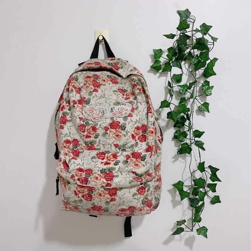 Mochila on sale vans floral