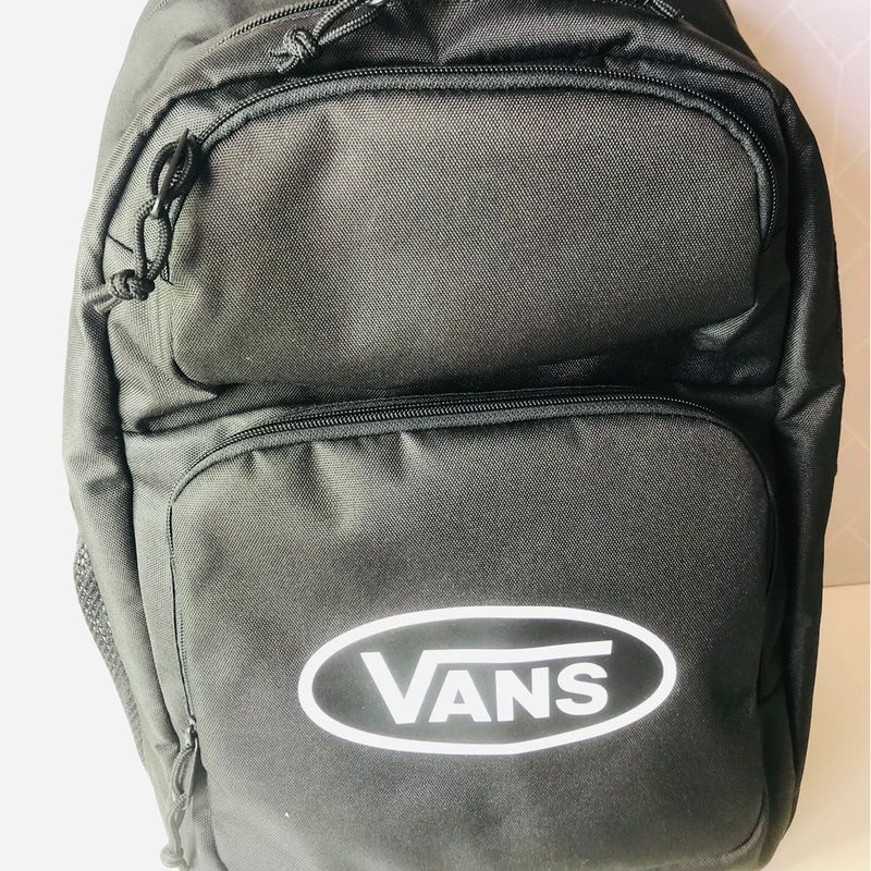 Bolsa best sale vans preta