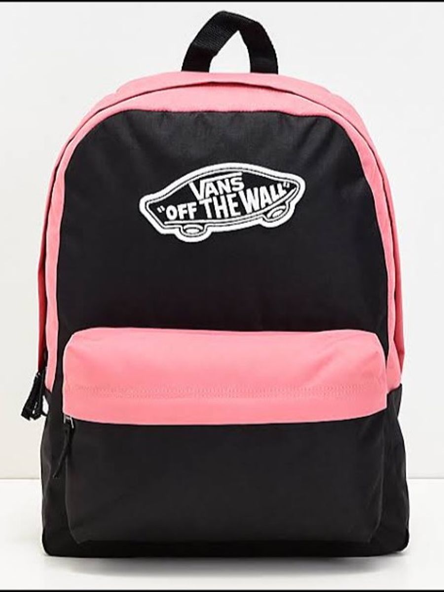 mochila vans realm rosa