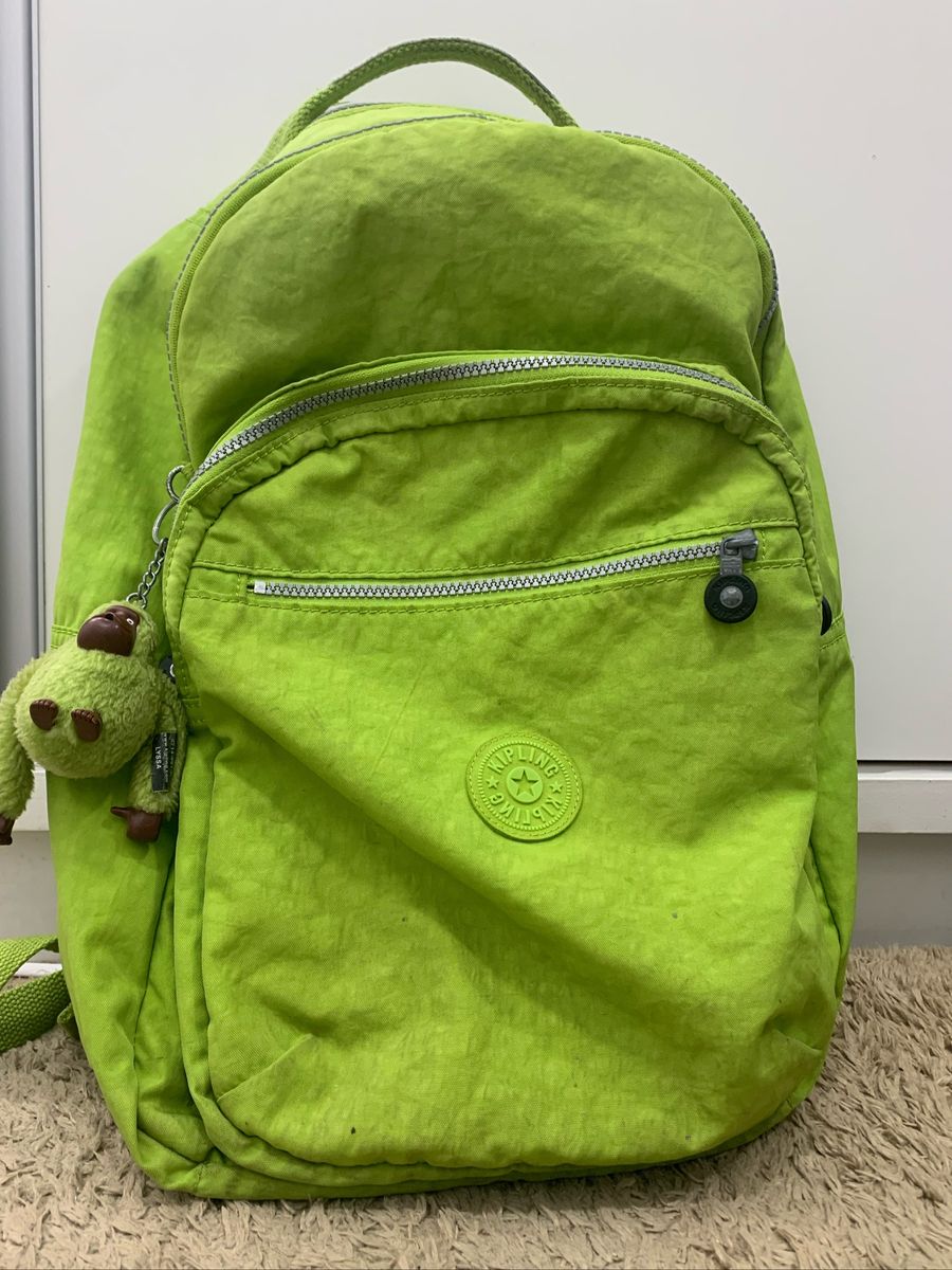 Kipling discount mochila verde