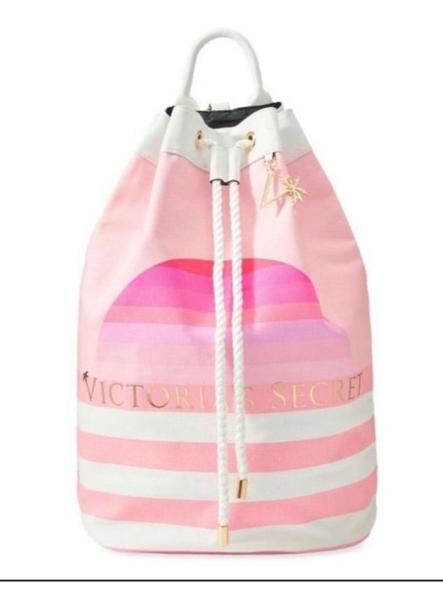 Mochila Victorias Secret Linda De Praia Nova Mochila Feminina