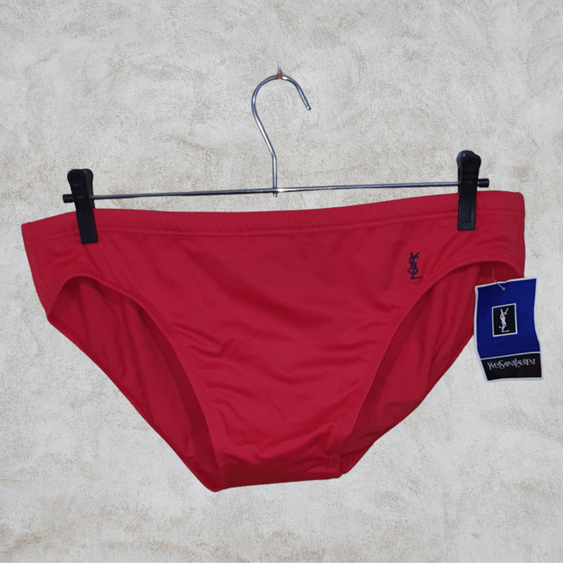 Moda Praia Sunga Masculina Vintage Anos 80 com Etiqueta Moda Praia  Masculina Ysl Usado 106684392 enjoei