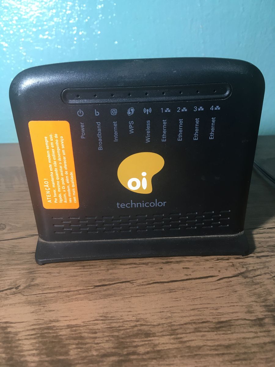Modem / Roteador Oi Item Info & Eletro Oi Usado 54393964 enjoei