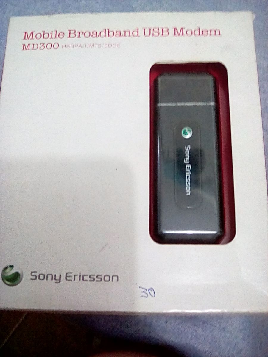 Modem Usb 3g - Md300 - Hspda/umts/edge | Computador Notebook Sony Usado ...