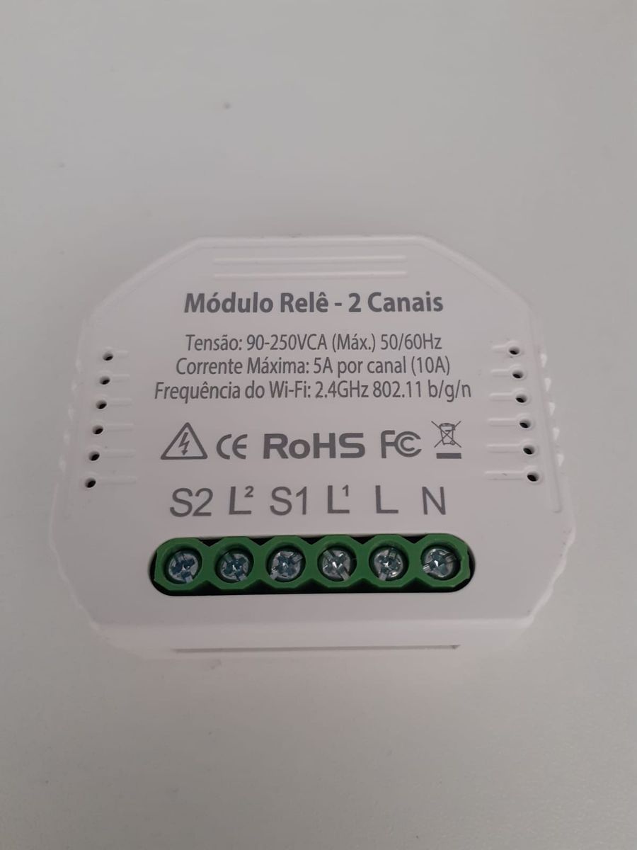 Módulo Relê 2 Canais | Móvel p/ Iluminação Rohs Nunca Usado 66442745 ...