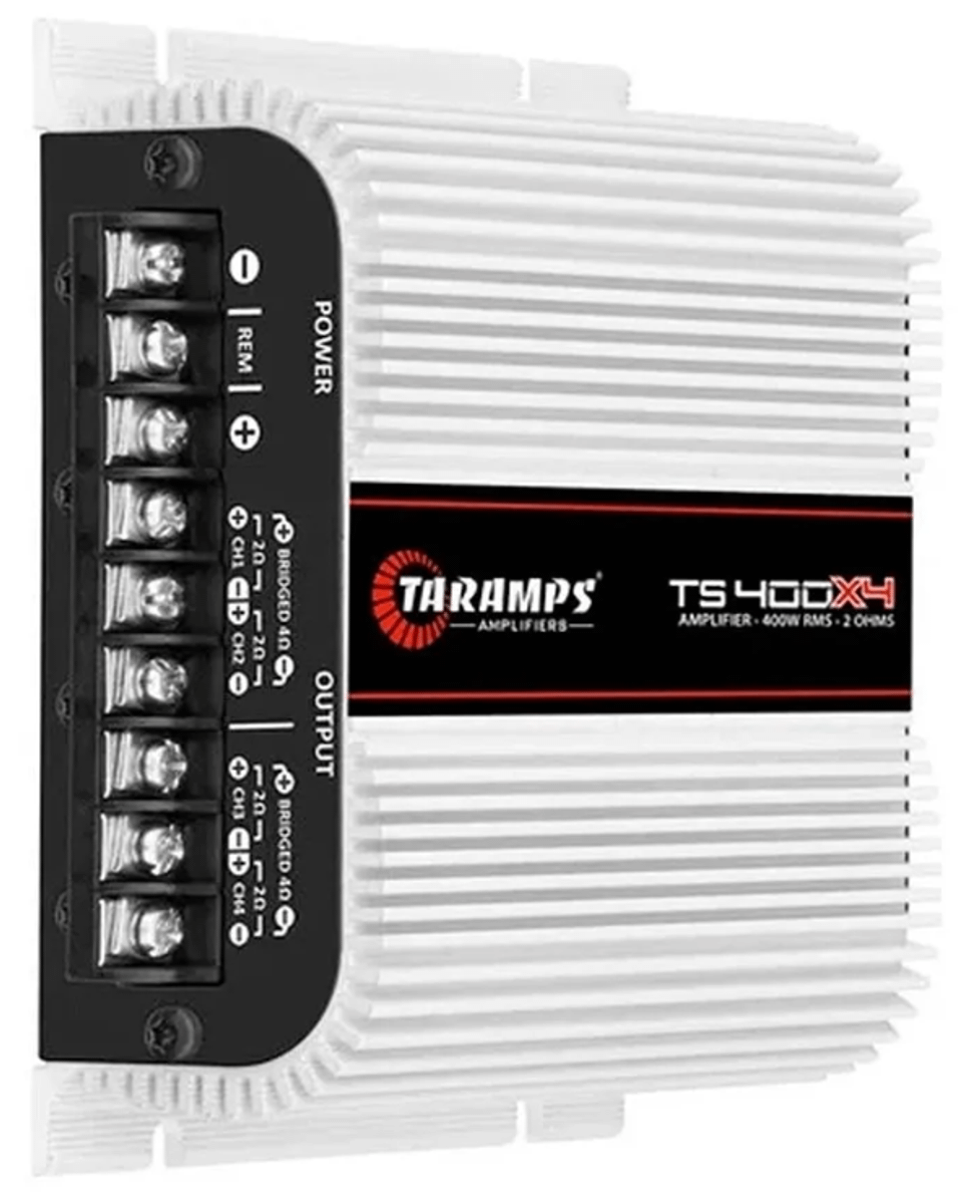 Módulo Taramps Ts400 Digital 400w Rms 4 Canais 2 Ohms Item de Música