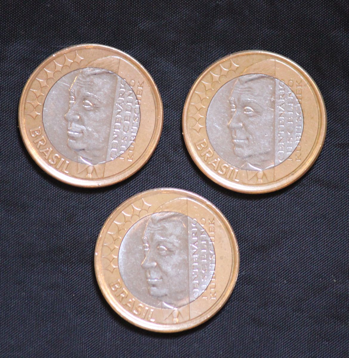 Moeda 1 Real 2002 Centenário de Juscelino Kubitschek Mbc | Produto