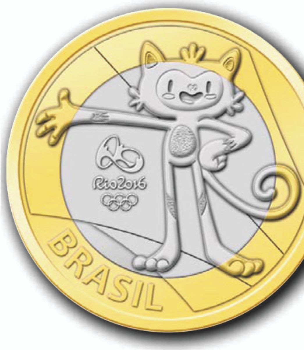 Moeda do Mascote Gato Vinícius Olimpíadas Rio 2016 | Produto Vintage e  Retro Usado 48149239 | enjoei