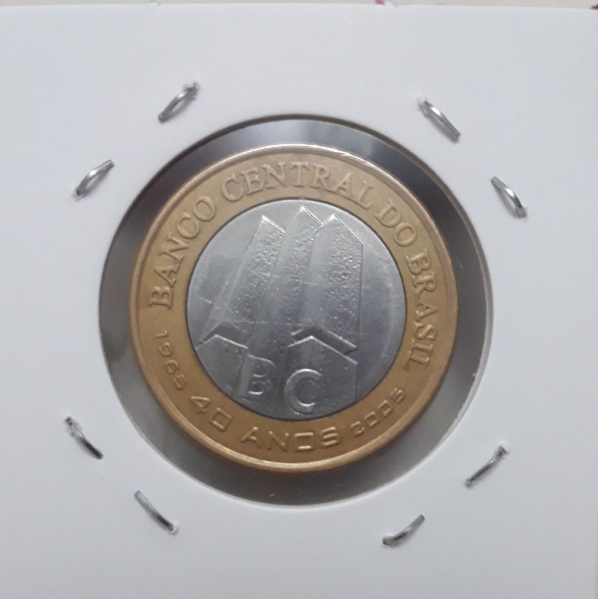 Moeda De 1 Real 40 Anos Banco Central Preço