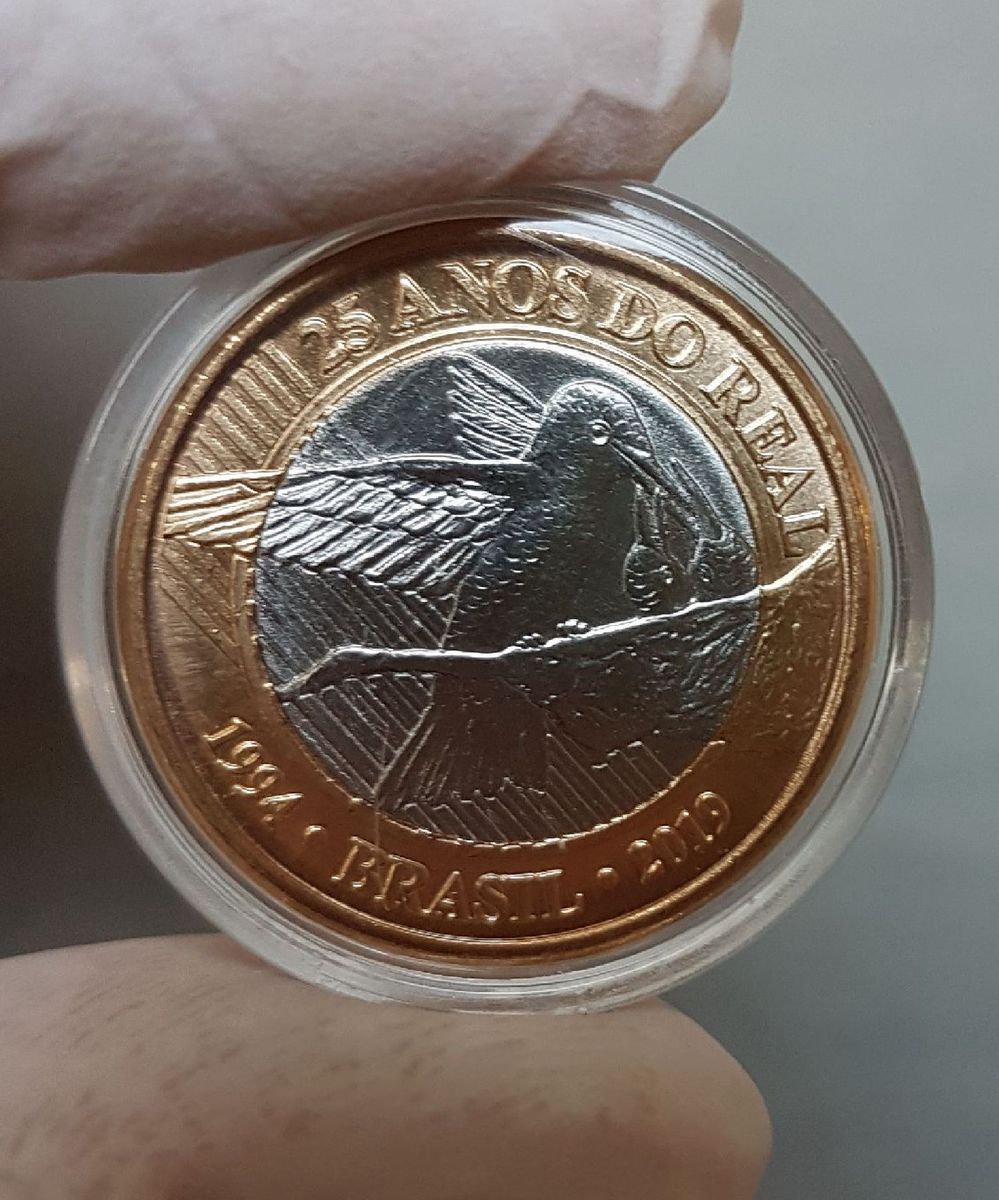 Moeda de 1 Real do Beijaflor