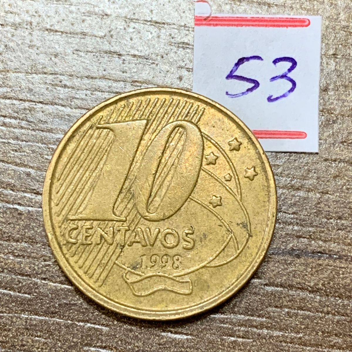 Moeda de 10 Centavos 1998 Produto Vintage e Retro Real Usado 85736696 enjoei