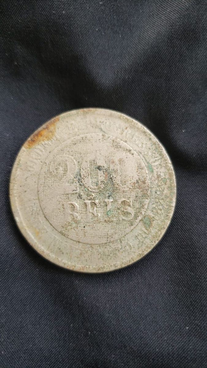 Moeda de 200 Reis de 1898 Cacareco Republica Dos Estados Unidos Do Brazil Usado 37685694 enjoei