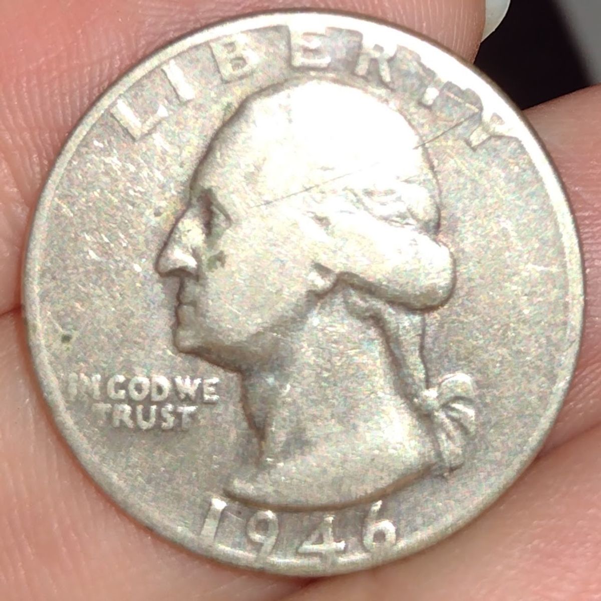 Moeda de Quarter Dollar de 1946 | Produto Vintage e Retro Usado ...