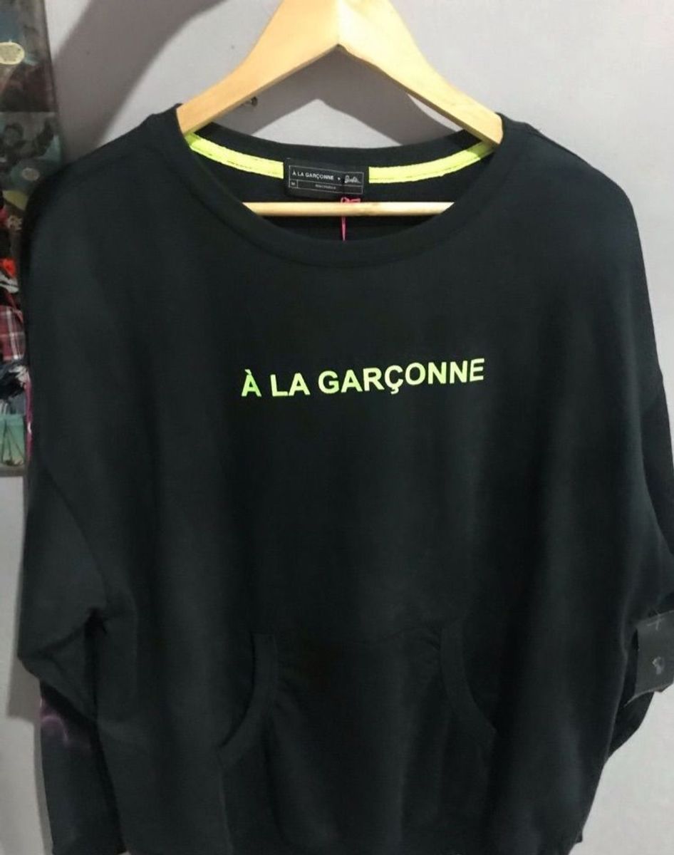 moletom a la garçonne