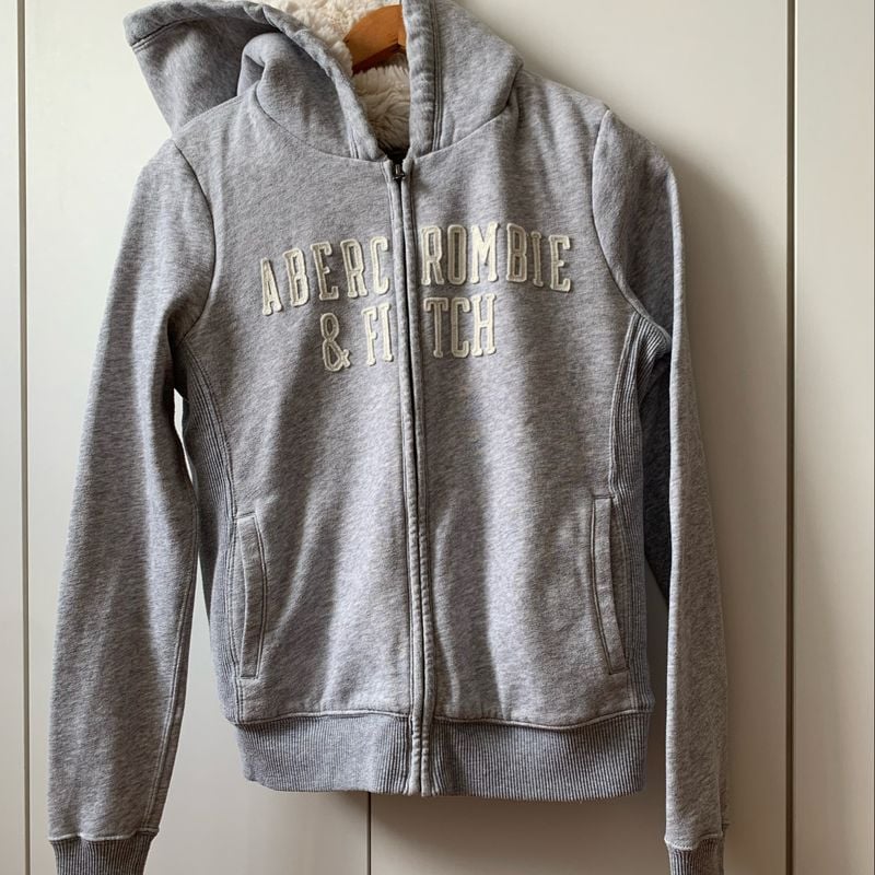 Moletom Abercrombie &Amp; Fitch Casaco Feminino Abercrombie