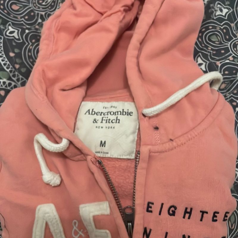 Moletom Abercrombie Feminino M Casaco Feminino Abercrombie Fitch Usado  87188208 enjoei