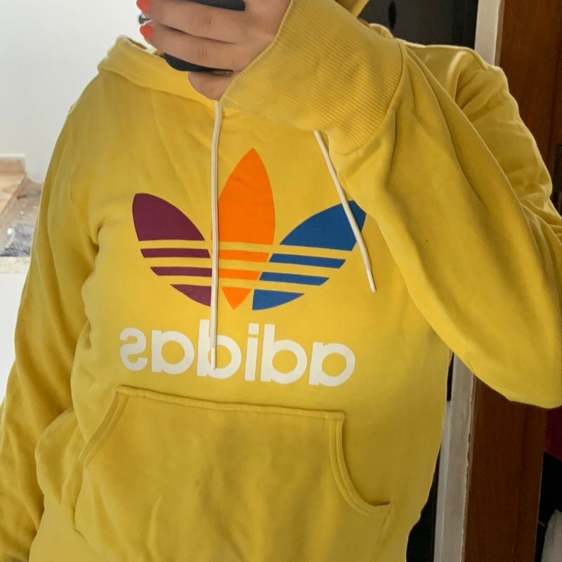 Moletom Adidas Blusa Feminina Adidas Usado 94330392 enjoei