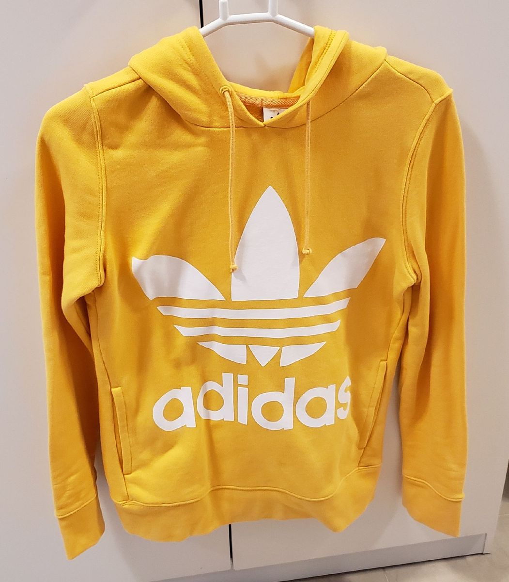 moletom adidas amarelo masculino