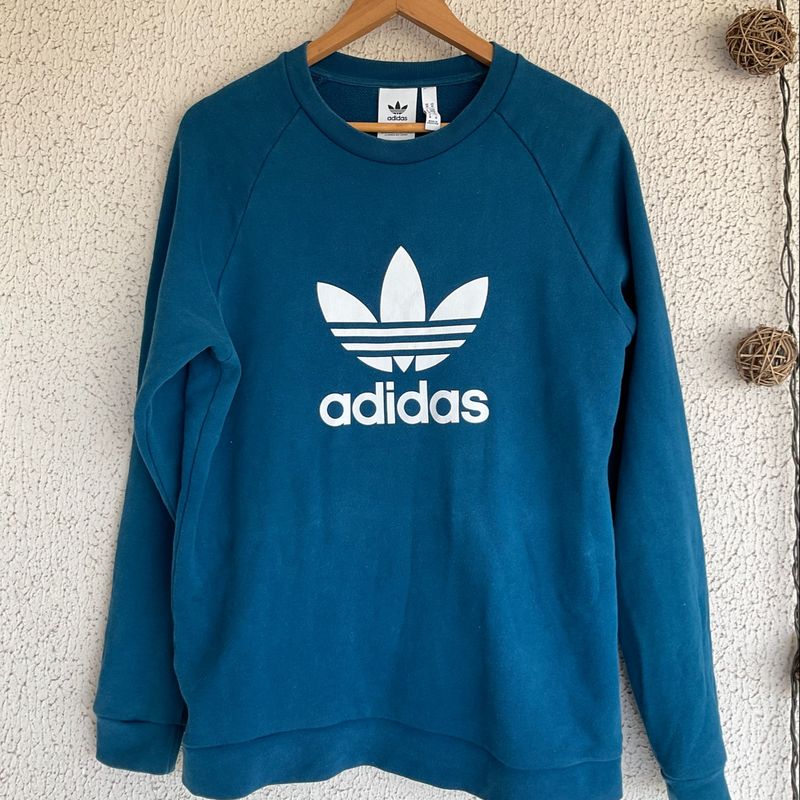 Casaco moletom best sale adidas masculino