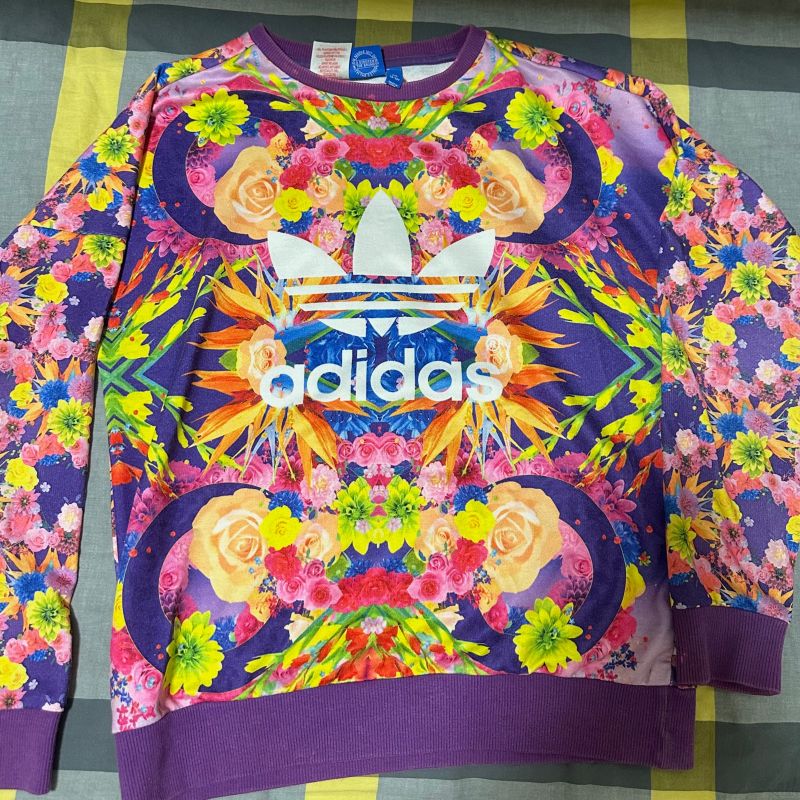 Moletom da adidas florido hotsell