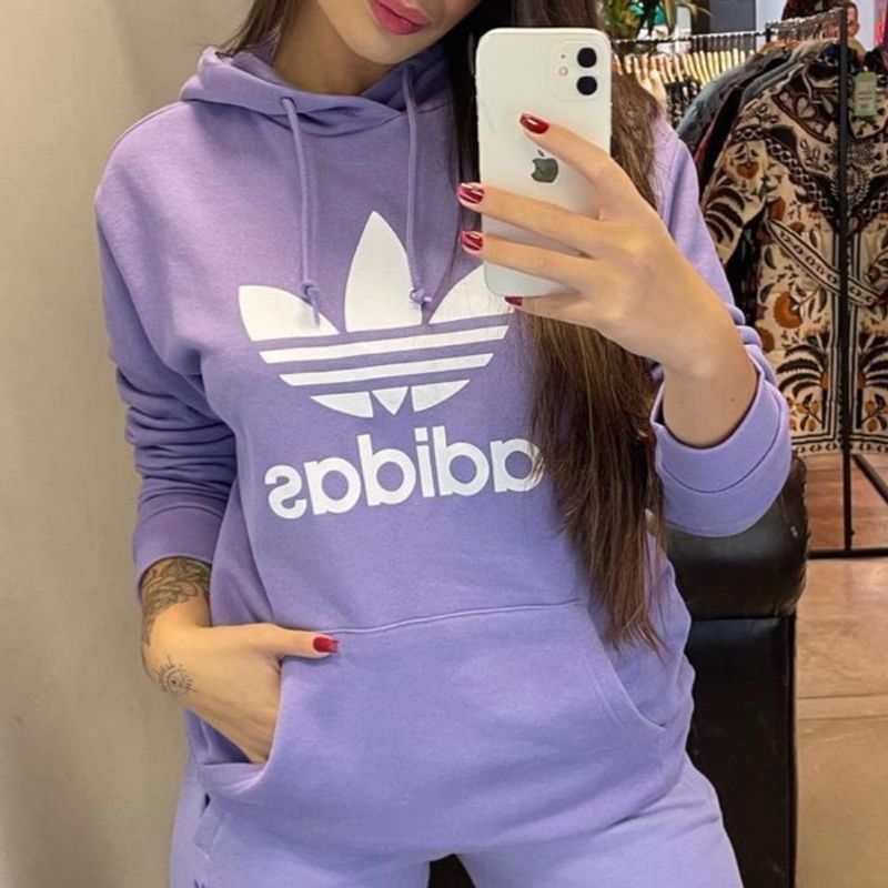 Moletom adidas hot sale lilas