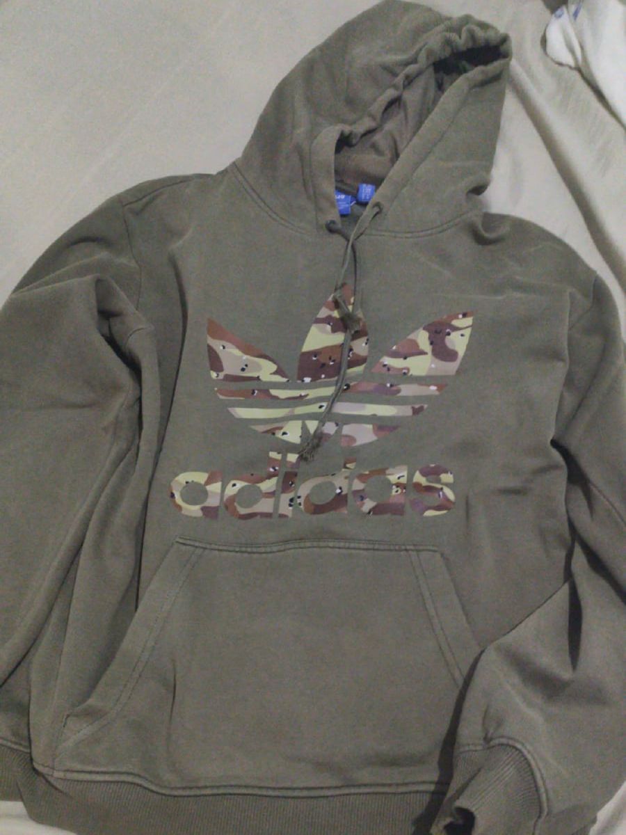 moletom adidas verde militar