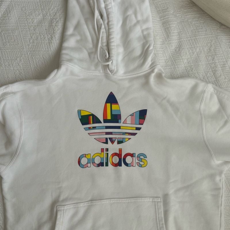 Adidas Originals Moletom Pride Adidas Hoodie Moletom Adidas Outlet