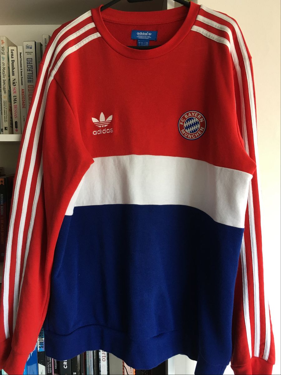 moletom adidas masculino vermelho