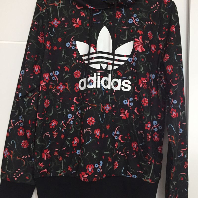 Moletom adidas feminino sales estampado