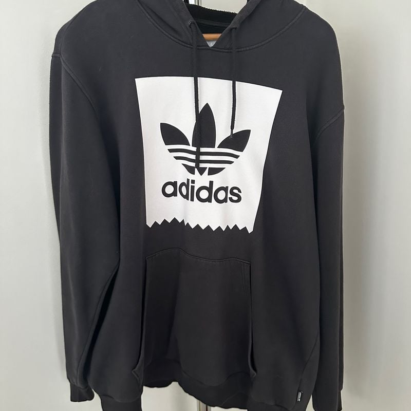 Moletom adidas best sale originals preto