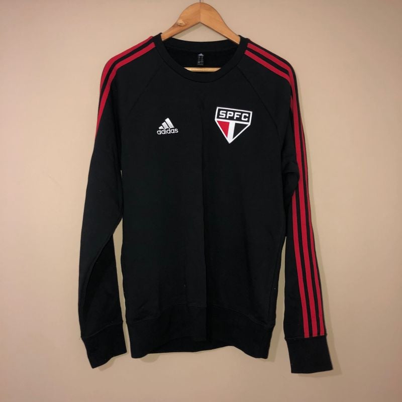 Hoodie Moletom Adidas SÃo Paulo Adidas Agasalho Do Spfc Agasalho
