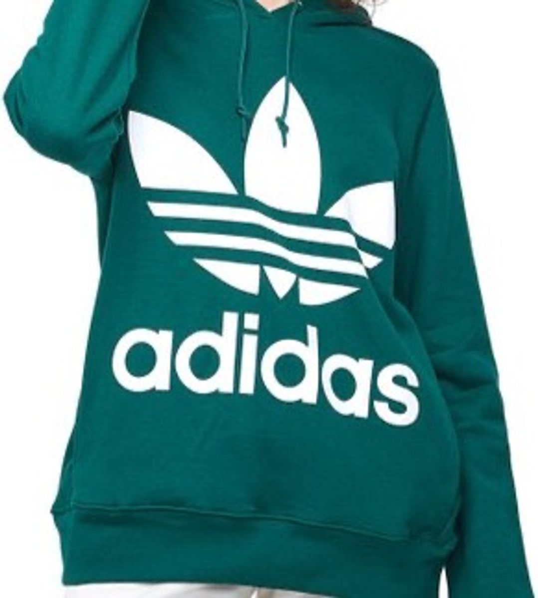 moletom adidas verde feminino