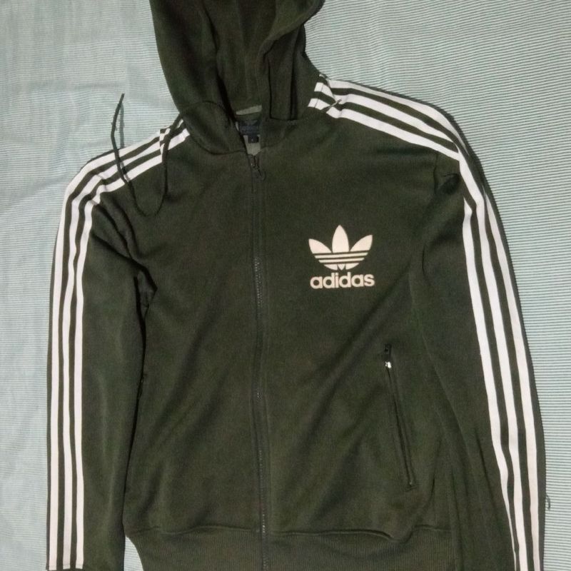 Moletom Agasalho Adidas com Capuz Retrô, Vintage,Originalissima