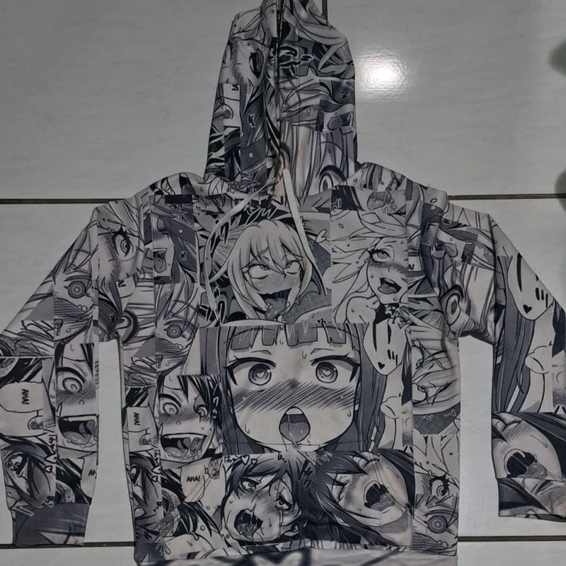 Ahegao moletom hot sale