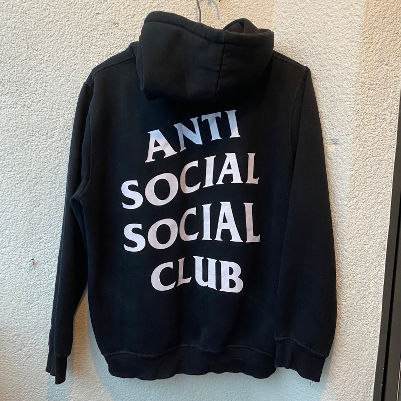 Moletom Anti Social Social Club Preto Casaco Masculino Anti