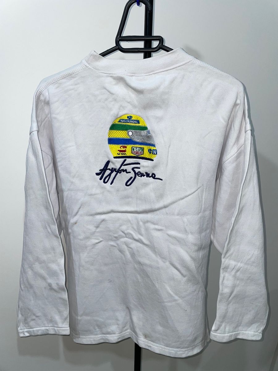 Moletom best sale ayrton senna