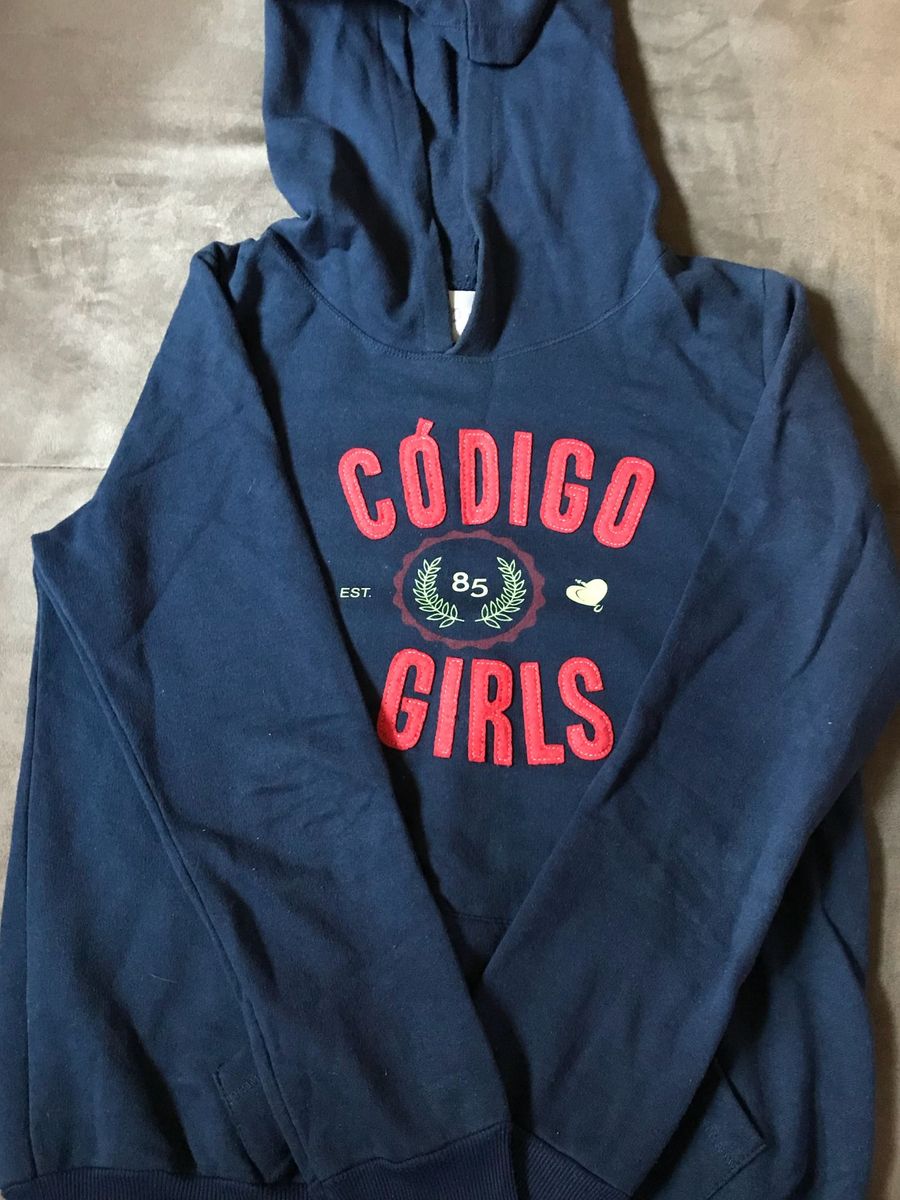 codigo girl moletom 2017