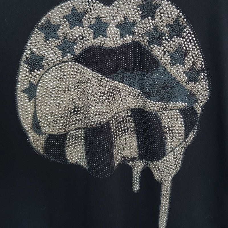 Moletom Bafônico Detalhes Brilhantes Ellus Original Blusa