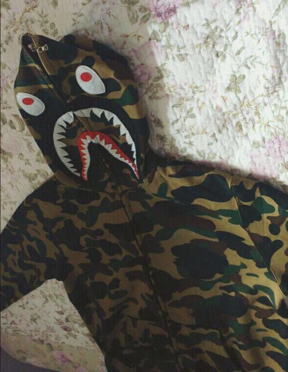 bape shark moletom