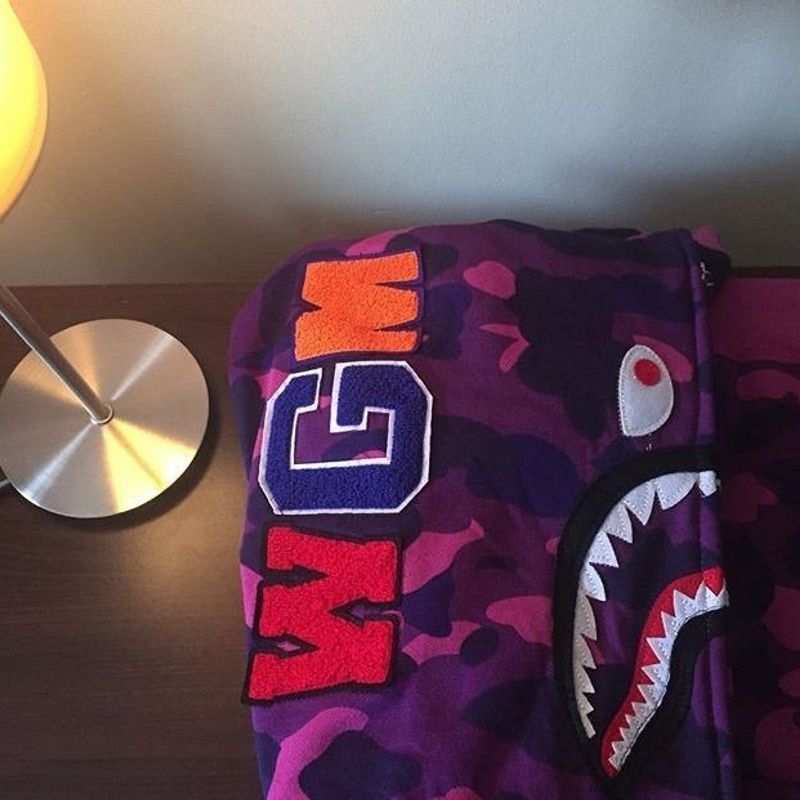 Moletom best sale bape roxo