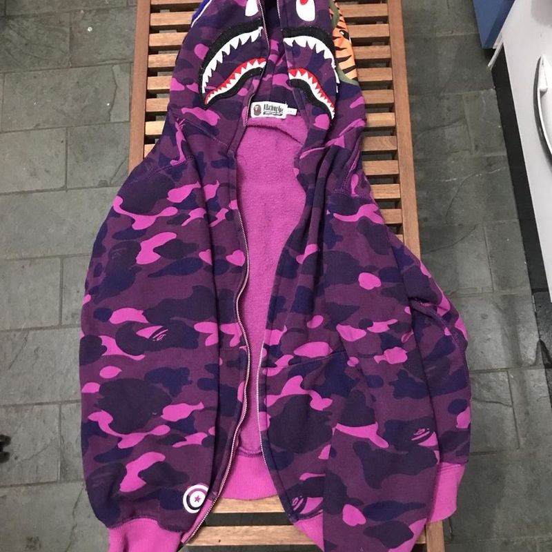 Bape shark hot sale moletom