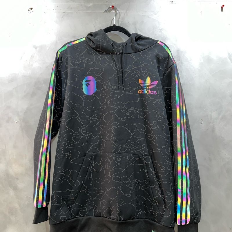 Moletom sales adidas bape