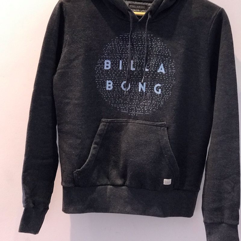 Capuz Casaco Billabong Feminino Moletom Billabong, P Cinza De