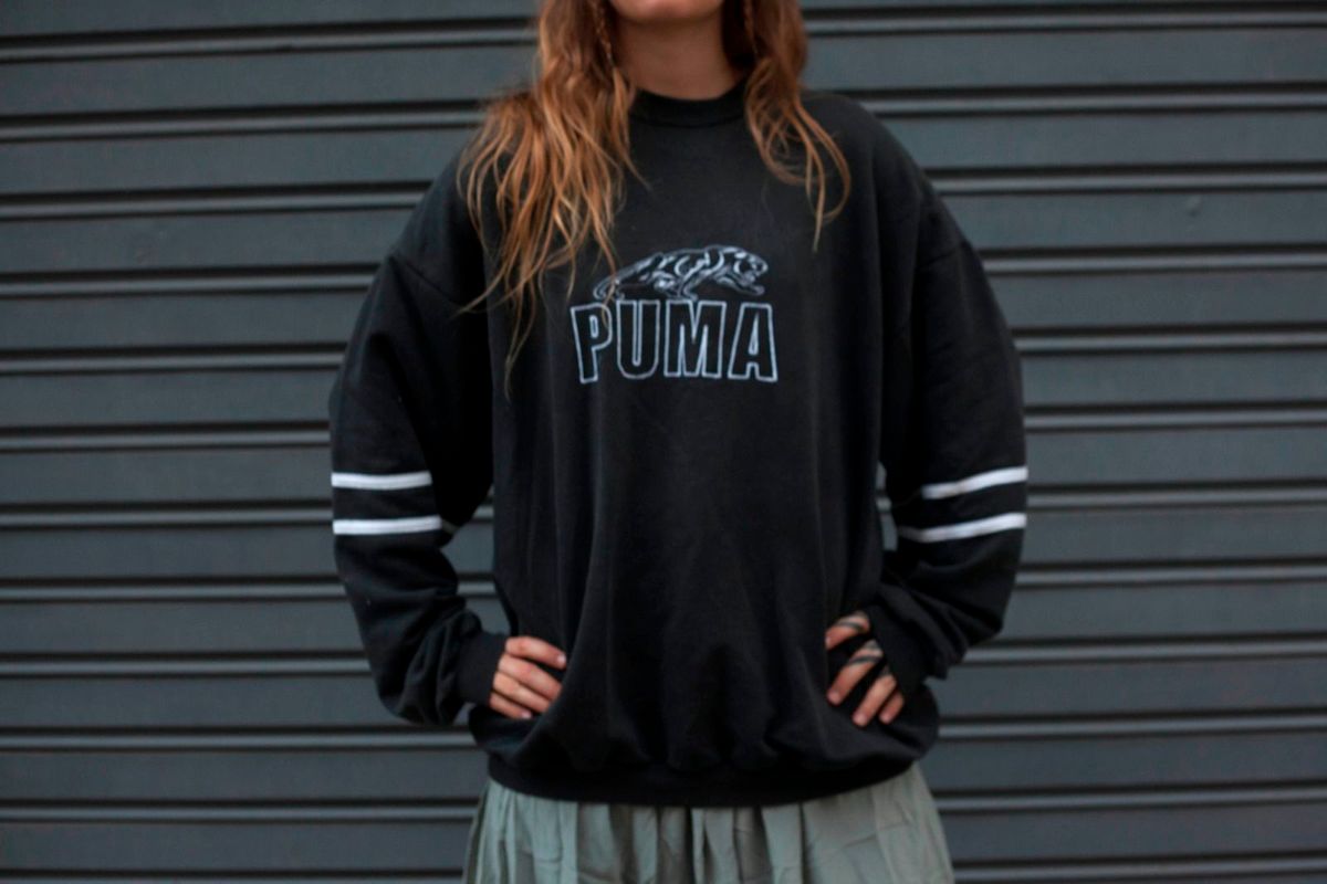 moletom puma retro