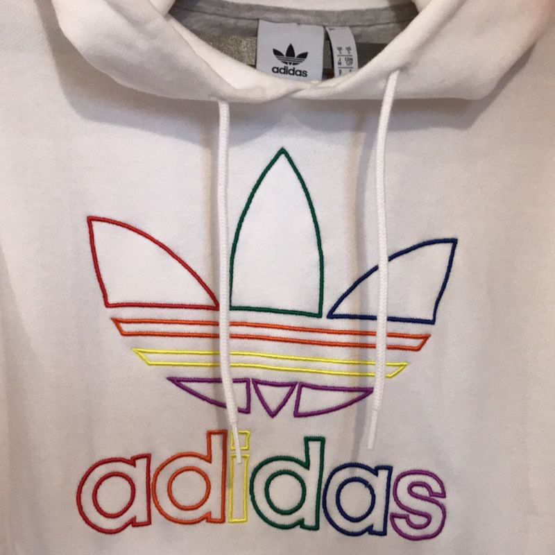 Moletom deals pride adidas