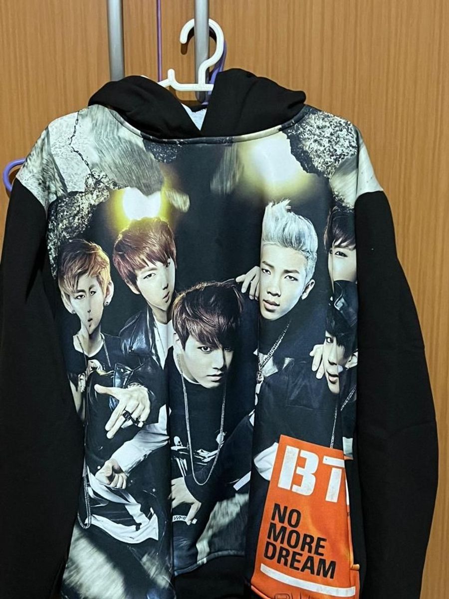 Moletom Bts No More Dream Produto Feminino Usado 83222222 enjoei