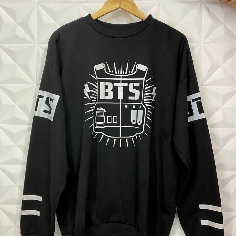 Blusas de best sale frio do bts