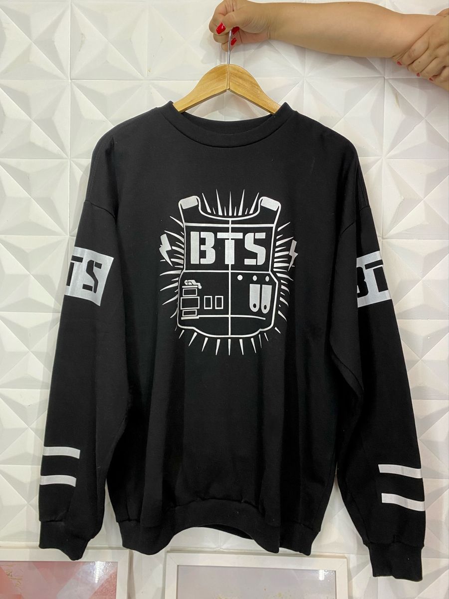 Blusa de store frio bts suga